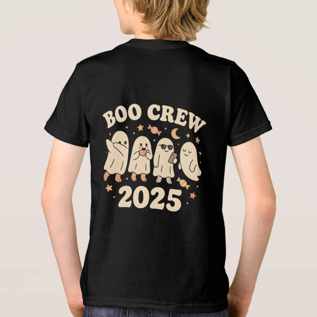 Camiseta Triblenda Boo Crew 2025 Trending Ghost Squad (Reverso )