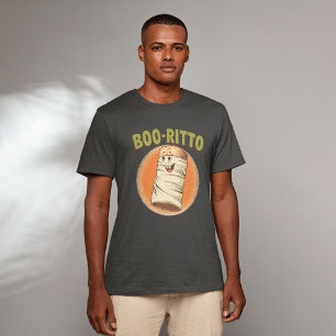 Camiseta Triblenda Boo-ritto Funny Halloween Burrito Pun