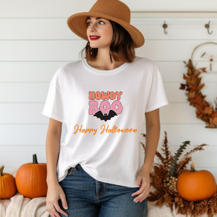 Camiseta Triblenda Boo T-Shirt de Halloween espeluznante