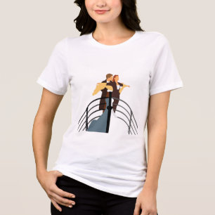 Camiseta Triblenda Borde de Para Siempre Inquebrantable Confía en el