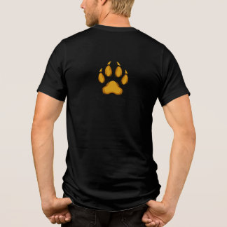 Camiseta Triblenda Born to Prowl – Golden Raccoon Paw Hoodie