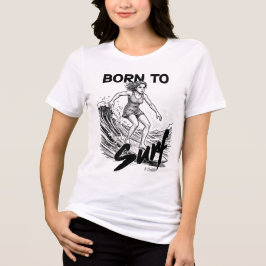 Camiseta Triblenda Born To Surf T-Shirt