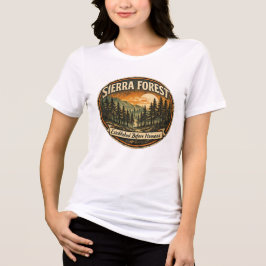Camiseta Triblenda Bosque Azotado por la Intemperie Sierra-Establecid