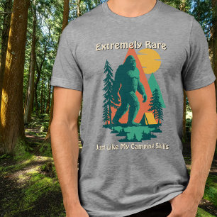 Camiseta Triblenda Bosque Montañas Camping BigFoot Divertido Personal