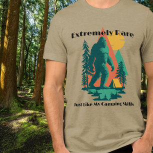 Camiseta Triblenda Bosque Montañas Camping Pie de Grande Cumpleaños D