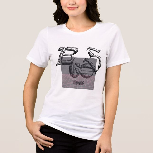 Camiseta Triblenda 🔥 BOSS 3D Gráfico negrita y estilo de las mujeres (Anverso)