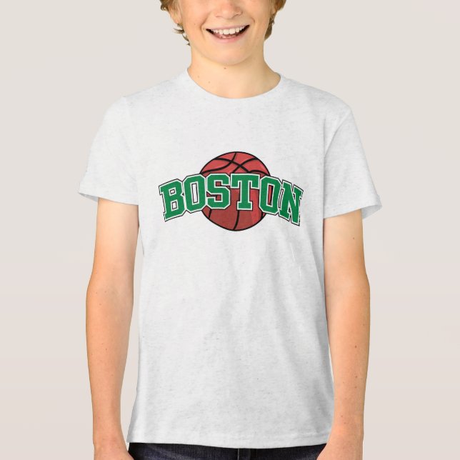 Camiseta Triblenda Boston Celtics NBA (Anverso)