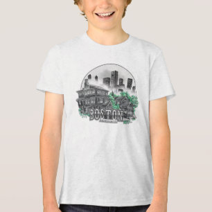 Camiseta Triblenda Boston City Massachusetts Estados Unidos