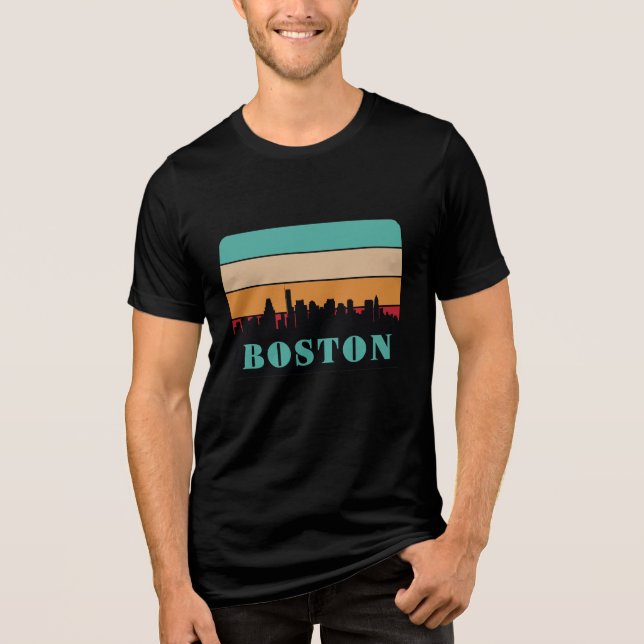 Camiseta Triblenda Boston Massachusetts (Anverso)