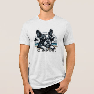 Camiseta Triblenda Boston Terrier T: Chill Out