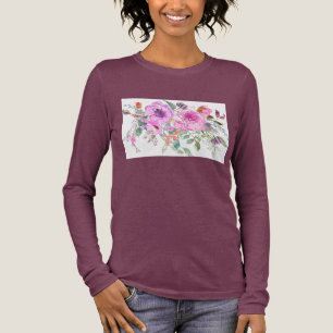 Camiseta Triblenda Bouquet acuarela