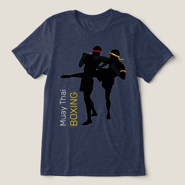Camiseta Triblenda Boxeo tailandés (Diseño delantero )