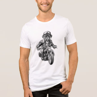 Camiseta Triblenda Boxer Biker Dog