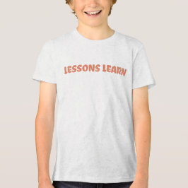 Camiseta Triblenda Boy/Kids Energy Flow Lessons Learn T Shirt 