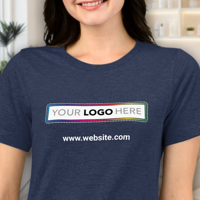 Camiseta Triblenda Branded Women’s Business T-shirt - Logo & Website (Subido por el creador)