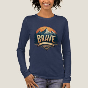 Camiseta Triblenda Brave T-Shirt Adventure Tee gráfico para mujeres a