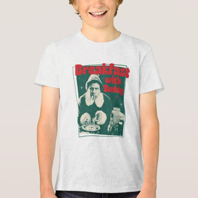 Camiseta Triblenda Breakfast With Buddy (Anverso)