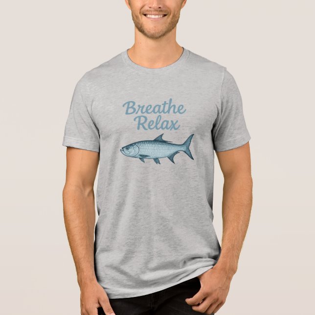 Camiseta Triblenda Breathe Relax Tarpon Tee - Edición OOC (Anverso)