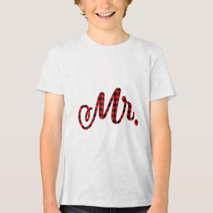 Camiseta Triblenda Bride Groom Sr. Sra. Navidades Boda Golpe de Estad