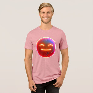 Camiseta Triblenda Brillo de Alegría: Emoticono Digital