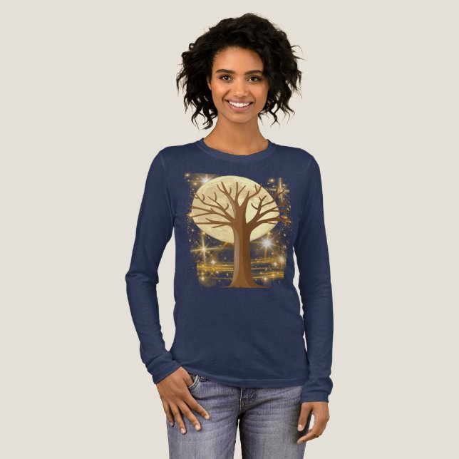Camiseta Triblenda Brillo de Luna (Anverso Completo)