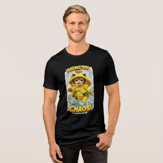 Camiseta Triblenda Bring on the Chaos T-Shirt Cute Rain Dino