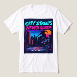 Camiseta Triblenda Brite-T Ciry Streets Never Sleep 0019036