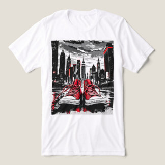 Camiseta Triblenda Brite-T City Streets Red Shoes 0019389