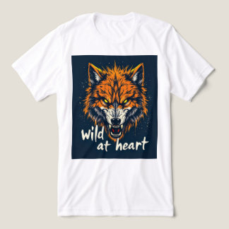 Camiseta Triblenda Brite-T Golden Wolf Wild at Heart 0019610