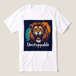 Camiseta Triblenda Brite-T Lion Head Unstoppable 0018922