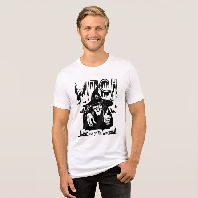 Camiseta Triblenda Bruja (Anverso Completo)