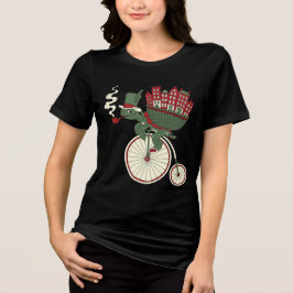 Camiseta Triblenda Bruja Cuervo Bicicleta