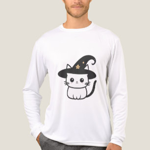 Camiseta Triblenda bruja de gato lindos gatos diseño de los amantes
