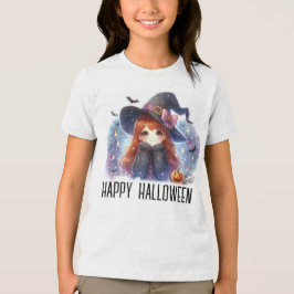 Camiseta Triblenda Bruja de Halloween
