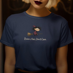 Camiseta Triblenda Bruja Divertida de Halloween “Hechizos de Autocuid