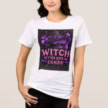 Bruja Mejor Tenga Mi Caramelo Gráfico de Halloween