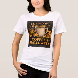 Camiseta Triblenda Bruja Mejor Tenga Mi Caramelo Gráfico de Halloween