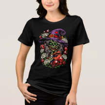 Bruja Zombie de Enero con Gemas y Flores