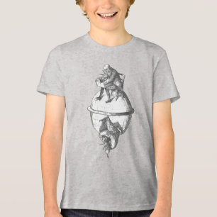 Camiseta Triblenda Brújula Caracol Pasilalínico Simpática Oculta