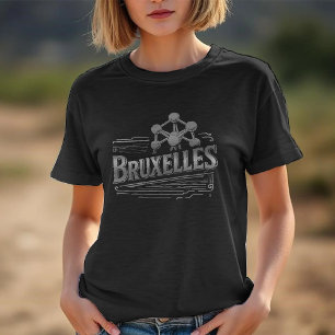 Camiseta Triblenda Bruxelles Quantum Nostalgic Silver Mujeres