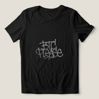 Camiseta Triblenda "BTC Please" (Negro)