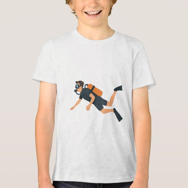 Camiseta Triblenda Buceo (Anverso)