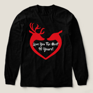 Camiseta Triblenda Buck and Doe Love You the Most T-Shirt
