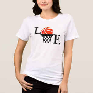 Camiseta Triblenda Bucles de baloncesto, regalo del jugador de balonc