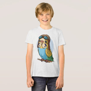 Camiseta Triblenda Budgie Kawaii – Ilustración de adorable pájaro per