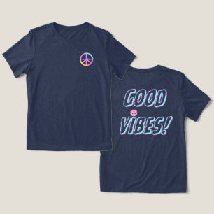Camiseta Triblenda Buenas vibras paz