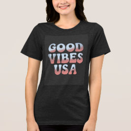 CAMISETA TRIBLENDA BUENOS VIBOS ESTADOS UNIDOS