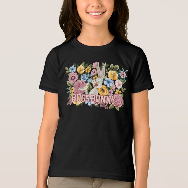 Camiseta Triblenda BUGS BUNNY™ Floral Embroidery Graphic (Anverso)