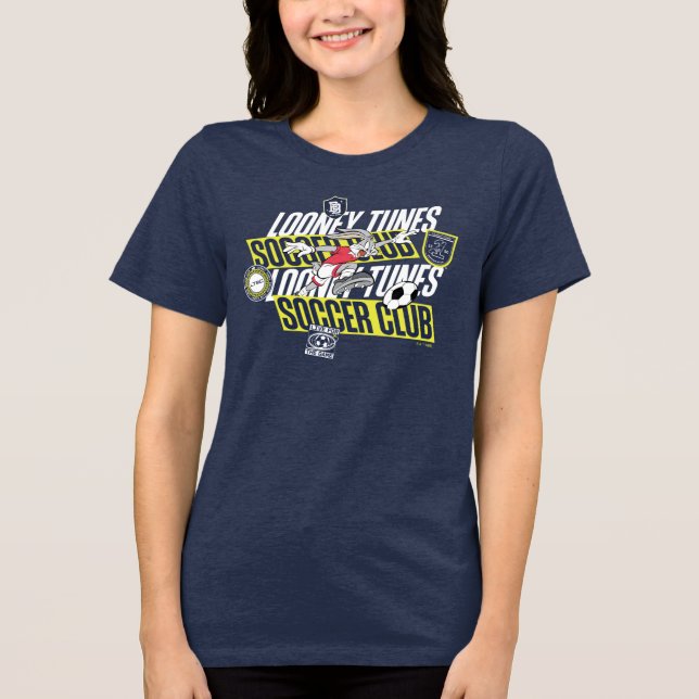 Camiseta Triblenda BUGS BUNNY™ LOONEY TUNES™ Soccer Club (Anverso)