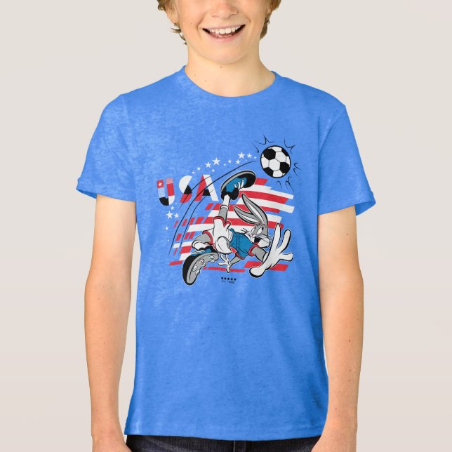 Camiseta Triblenda BUGS BUNNY™ Team USA Soccer Graphic (Anverso)